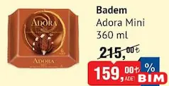 ADORA MİNİ BADEM DONDURMA 360 ML fiyat ve kampanya bilgisi